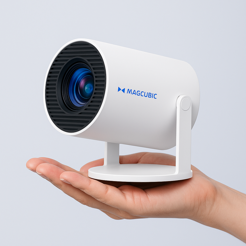 Projecteur MagCubic™ HY300 Pro 4K Android | WiFi 6 & Bluetooth 5.0 | Cinéma Portable HD 1080P