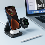 Station de charge 3-en-1 pliable – Charge rapide MagSafe™ - iPhone, Apple Watch et AirPods
