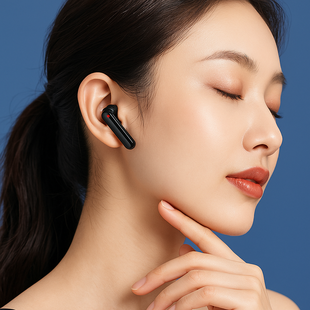 Écouteurs e-sport sans Fil 5.1 – Hi-Fi IPX7, Boîtier Miroir